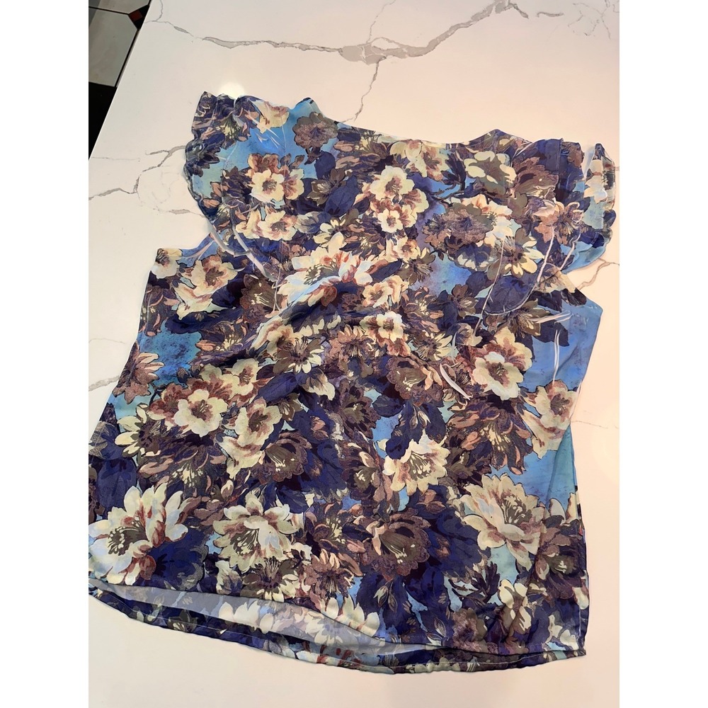 Womens Top Bundle Size L Liz Claiborne Sonoma Naif Covington Floral Striped 4pc - Picture 12 of 12